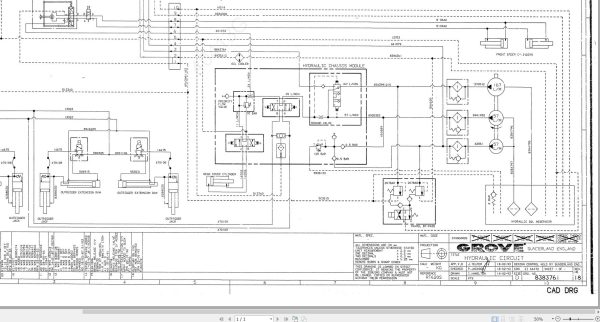 Grove Crane RT620S Operators Parts Service Manual Diagrams 4