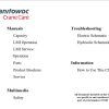 Grove Crane RT650 Training Manuals and Schematics 1