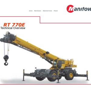 Grove Crane RT700 Electrical and Hydraulic Schematics 1