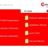 Grove Crane RT700E Training Manuals and Schematics 1
