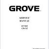 Grove Crane RT700E Training Manuals and Schematics 2