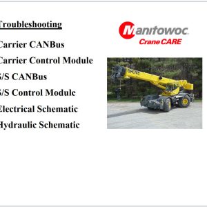 Grove Crane RT760 Troubleshooting Manuals and Schematics 1