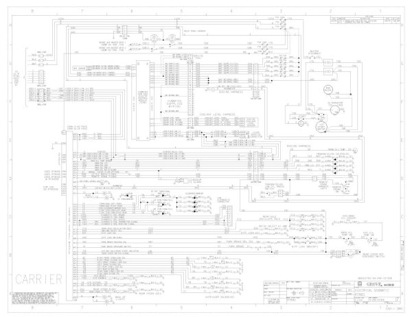 Grove Crane RT760 Troubleshooting Manuals and Schematics 2