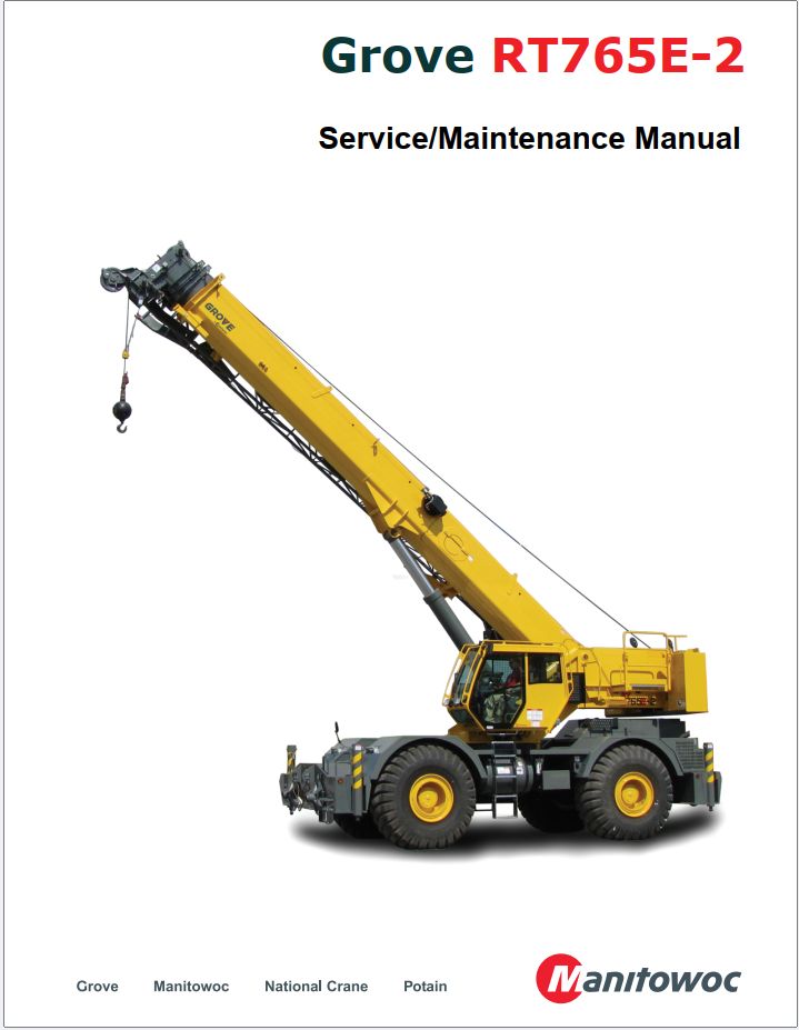 Grove Crane RT765E 2 Service Manuals and Schematics 1