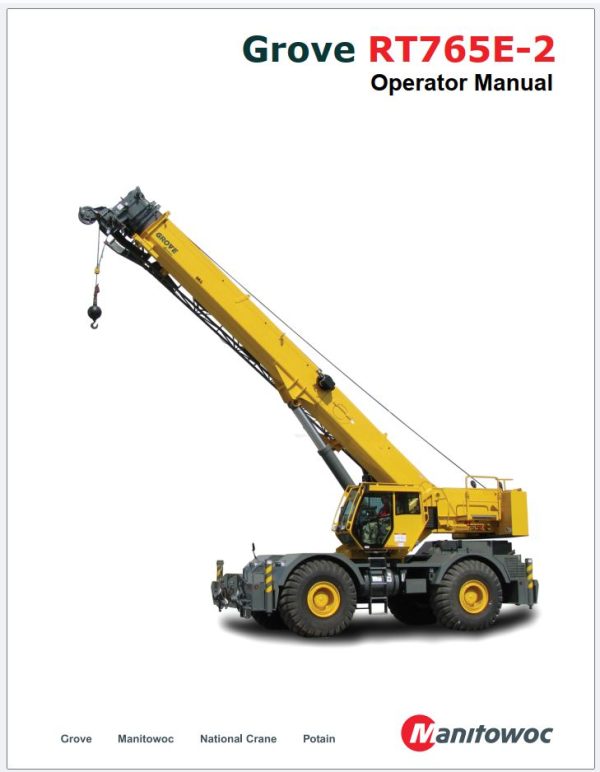 Grove Crane RT765E 2 Service Manuals and Schematics 2