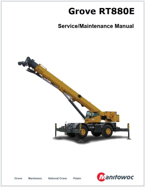 Grove Crane RT880E Service Manuals and Schematics 1