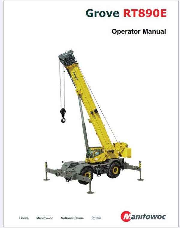 Grove Crane RT890E4 Service Manuals and Schematics 2