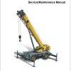 Grove Crane RT9130E4 Training Manuals and Schematics 2