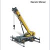 Grove Crane RT9130E4 Training Manuals and Schematics 3