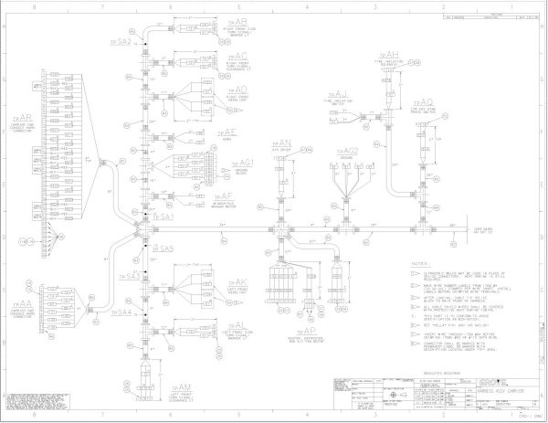 Grove Crane TMS9000E07 Electrical Schematics 1