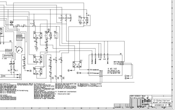 HBM Nobas Motor Grader BG160T 4 Repair Manual and Schematic 3