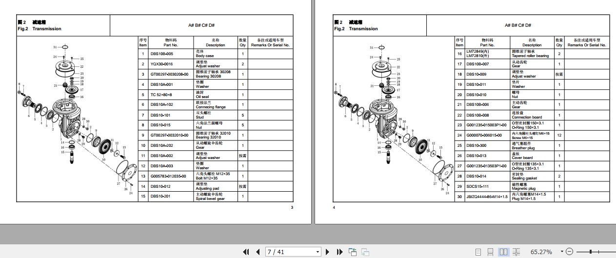 Hangcha Electric Pallet Truck CBD20 AC1 L to CBD20 AC2 LI Parts Catalog 2023 2