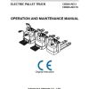 Hangcha Forklift CBD20 AEC1 CBD20 AEC1S Operation Maintenance Manual 2015 1
