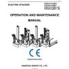 Hangcha Forklift CDD10 AMC1 to CTD12 AMC1 SZ Operation Maintenance Manual 2020 1