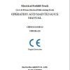 Hangcha Forklift CDD10H AS to CDD12H AZS Operation Maintenance Manual 2011 1