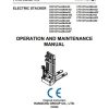 Hangcha Forklift CDD12 A2MA SZ to CTD15 A2MJ ISZ Operation Maintenance Manual 2020 1