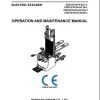 Hangcha Forklift CDD12 AC1 L to CDD16 AZ3S L Operation Maintenance Manual 2020 1