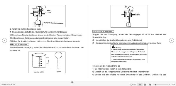 Hangcha Forklift CDD12 AZ3S L to CDD16 AZ3S L Operation Maintenance Manual 2017 DE 2