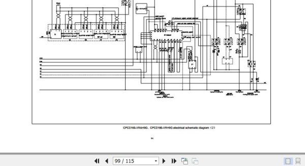Hangcha Forklift CPCD140 XRAW85G to CPCD180 XRH9G Service Manual 2020 3