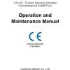 Hangcha Forklift CPCD15N RW to CPQD35N RW22B Y2 Operation Maintenance Manual 2018 1