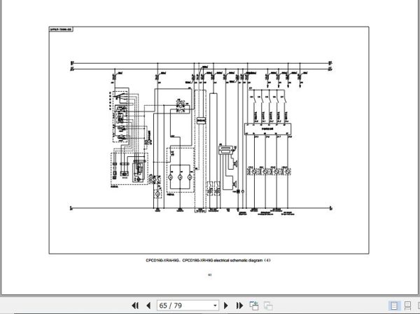 Hangcha Forklift CPCD160 XRAH9G CPCD180 XRH9G Service Manual 2020 3