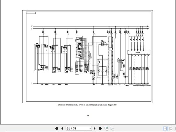 Hangcha Forklift CPCD160 XRXG90B to CPCD160 XRMH13B Service Manual 2021 3