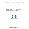 Hangcha Forklift CPCD200 W36 to CPCD320 W50 Operation Maintenance Manual EU 2018 1
