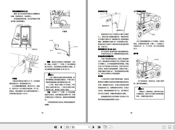 Hangcha Forklift CPCD200 W36 to CPCD320 W83 Operation Maintenance Manual 2020 ZH 2