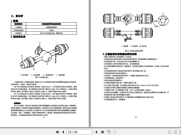 Hangcha Forklift CPCD200 W36 to CPCD320 W83 Service Manual 2020 ZH 2