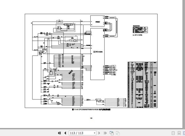 Hangcha Forklift CPCD50 RG16 to CPCD100 RG58 Service Manual 2018 ZH 3