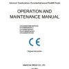 Hangcha Forklift CPCD50 RW28 to CPCD70 RW38 Operation Maintenance Manual 2015 1
