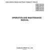 Hangcha Forklift CPD10 AC4 Ex to CPD35 AC4 Ex Operation Maintenance Manual 2016 1
