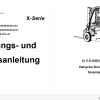 Hangcha Forklift CPD10 XC4 to CPD25 XC4 JC Operation Maintenance Manual 2019 DE 1