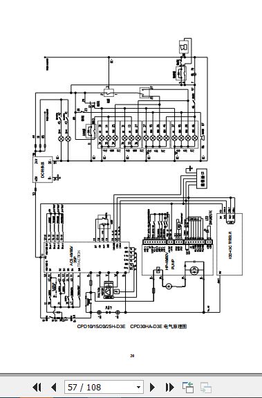 Hangcha Forklift CPD10H C2 to CPD20H XJ2 Repair Manual 2020 ZH 3