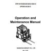 Hangcha Forklift CPD15 XD2 C to CPD25 XLD2 C Operation Maintenance Manual 2019 1