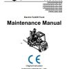 Hangcha Forklift CPD15 XD4 SI16 to CPD50 XXD4 SI28 Maintenance Manual 2020 1