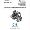 Hangcha Forklift CPD15 XD4 SI16 to CPD50 XXD4 SI28 Operation Maintenance Manual 2020 1