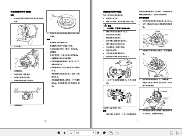 Hangcha Forklift CPD50J to CPD85J Repair Manual 2014 ZH 2