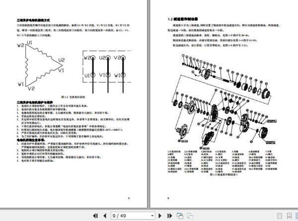 Hangcha Forklift CPD60 XC2 to CPD85 XC2 Repair Manual 2014 ZH 2