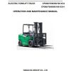 Hangcha Forklift CPD60 XC4 to CPD100 XC4 I Operation Maintenance Manual 4.2021 1