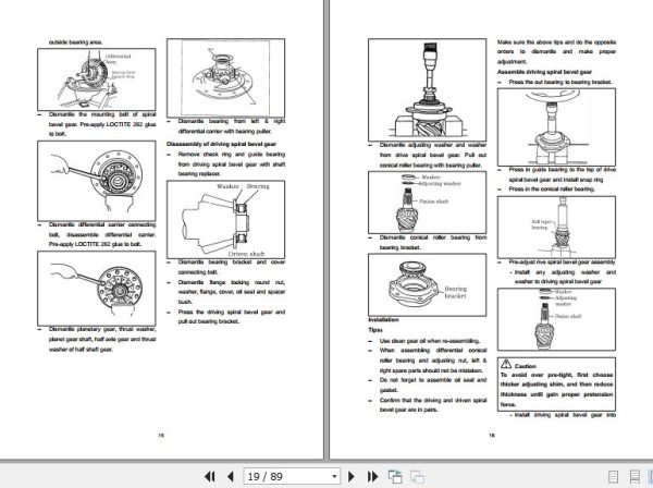 Hangcha Forklift CPD60 XC4 to CPD80 XLC4 I Service Manual 5.2021 2