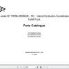 Hangcha Forklift CPYD50 XW24 to CPCD100 XW75G Parts Catalog 2022 1