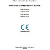 Hangcha Forklift CQD12 AD2H to CQD20 AD2H Operation Maintenance Manual 2020 1