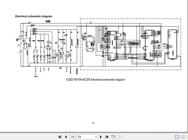 Hangcha Forklift CQD15 AC2S to CQD25 AC2S Operation Maintenance Manual 2021 3