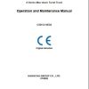 Hangcha Forklift CSD12 AED2 Operation Maintenance Manual 2020 1