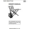 Hangcha Forklift DGB10 DGB15 Owners Manual 2015 1