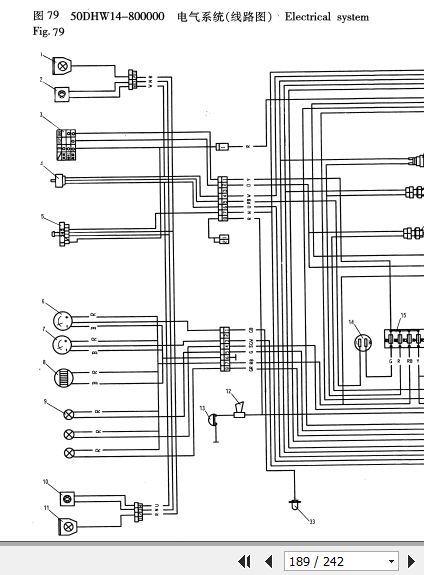Hangcha Forklift F05W50 to CDCD70HW14 Parts Catalog 2