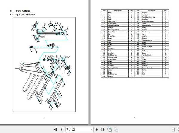 Hangcha Forklift HLT10C Owners Manual 2015 2