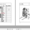Hangcha Forklift X XF Series 2.0t 3.2t Mast Parts Catalog 2022 2