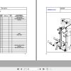 Hangcha Forklift XF2 Series 1.5t 1.8t Mast Parts Catalog 2022 2